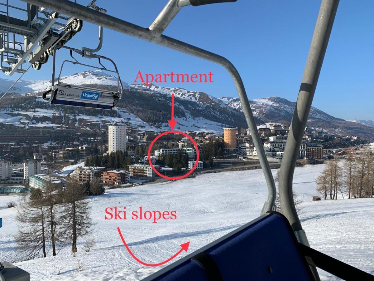 Nice House On The Ski Slopes Sestriere Exterior photo